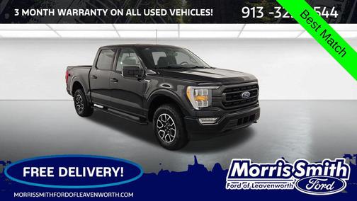 Agate Black Metallic 2023 Ford F-150 XLT