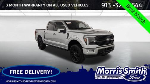 Iconic Silver Metallic 2024 Ford F-150 Platinum