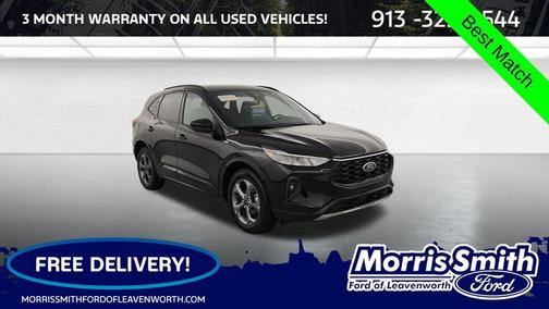 Agate Black Metallic 2024 Ford Escape ST-Line Select