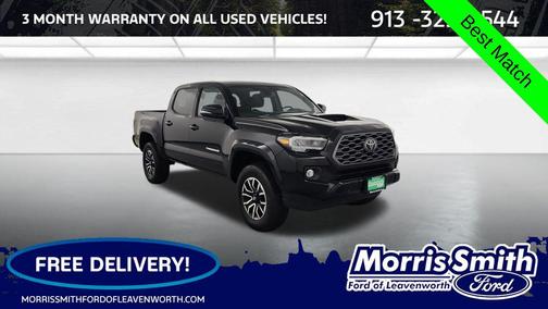 Black 2023 Toyota Tacoma TRD Sport