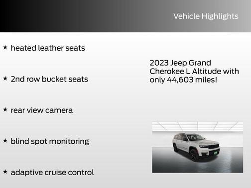 2023 Jeep Grand Cherokee L Altitude