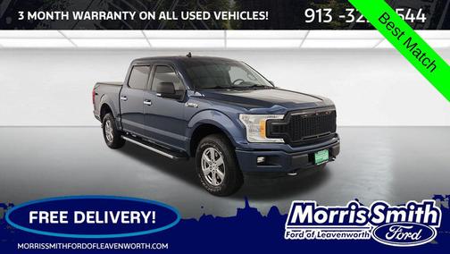 Blue Jeans Metallic 2020 Ford F-150 XLT