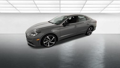 Hampton Gray 2021 Hyundai SONATA SEL Plus