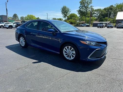 Blue 2023 Toyota Camry LE