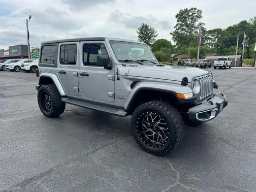 Silver 2020 Jeep Wrangler Unlimited Sahara