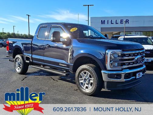 Antimatter Blue Metallic 2024 Ford F-350 Lariat Super Duty