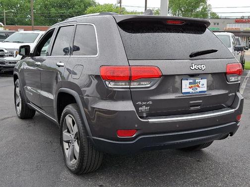 Granite Crystal Clearcoat Metallic 2015 Jeep Grand Cherokee Limited