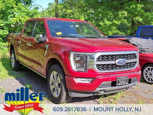 Rapid Red Metallic Tinted Clearcoat 2021 Ford F-150 Platinum