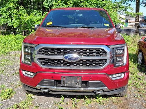 Rapid Red Metallic Tinted Clearcoat 2021 Ford F-150 Platinum