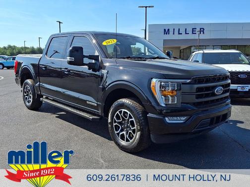 Agate Black Metallic 2023 Ford F-150 Lariat