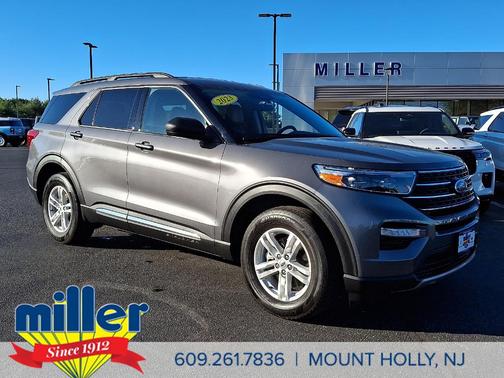 Carbonized Gray Metallic 2023 Ford Explorer XLT