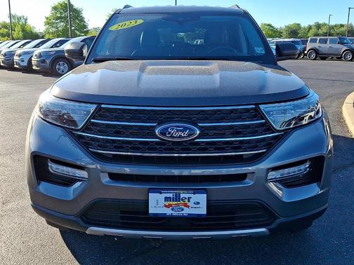 Carbonized Gray Metallic 2023 Ford Explorer XLT