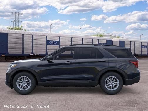 Agate Black Metallic 2026 Ford Explorer Active