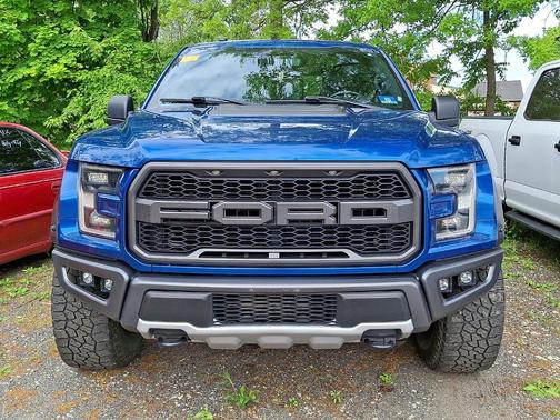 Lightning Blue 2017 Ford F-150 Raptor