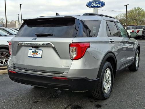 Silver Metallic 2023 Ford Explorer XLT