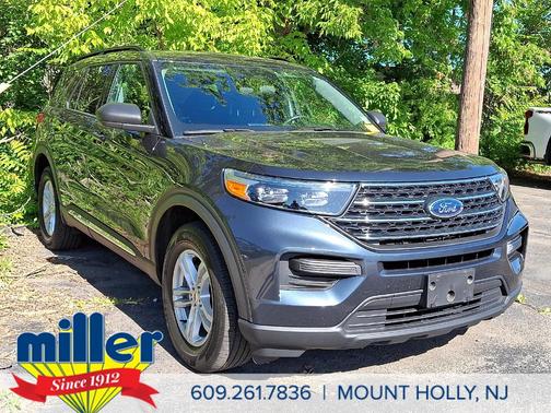 Stone Blue Metallic 2023 Ford Explorer XLT