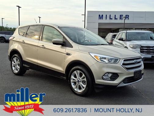 White Gold Metallic 2017 Ford Escape SE