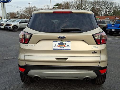 White Gold Metallic 2017 Ford Escape SE
