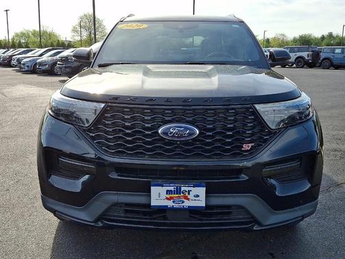 Agate Black Metallic 2020 Ford Explorer ST