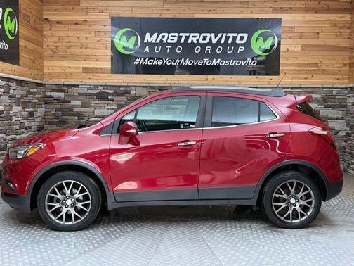 Winterberry Red Metallic 2019 Buick Encore Sport Touring