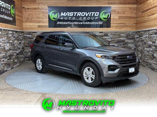 Carbonized Gray Metallic 2021 Ford Explorer XLT