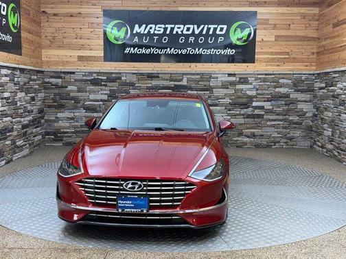 Red 2023 Hyundai SONATA Hybrid SEL