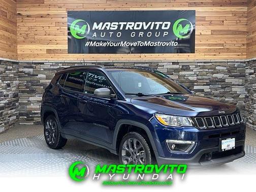 Jazz Blue Pearlcoat 2021 Jeep Compass 80th Special Edition
