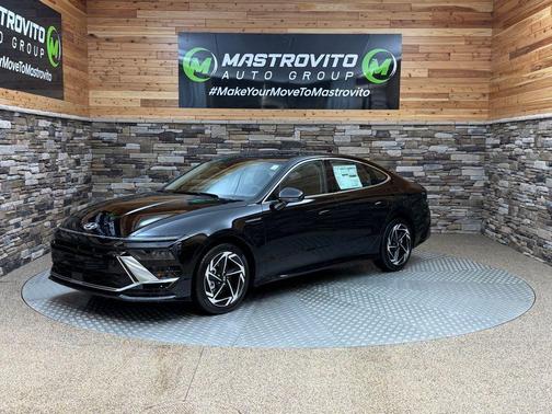 Black 2026 Hyundai SONATA SEL Sport