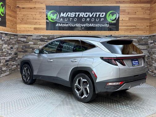 Shimmering Silver 2022 Hyundai TUCSON Hybrid Limited
