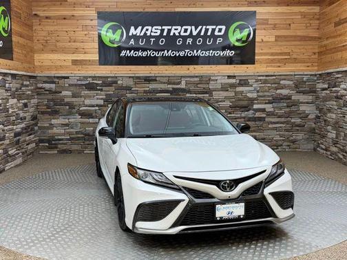 Midnight Black Metallic 2023 Toyota Camry XSE V6