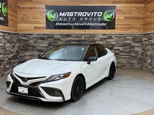 Midnight Black Metallic 2023 Toyota Camry XSE V6