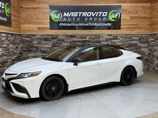 Midnight Black Metallic 2023 Toyota Camry XSE V6