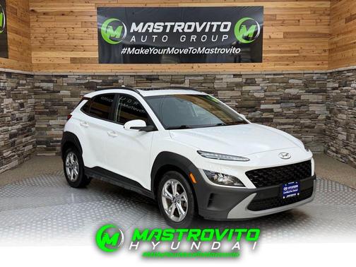 Lunar White 2023 Hyundai KONA SEL
