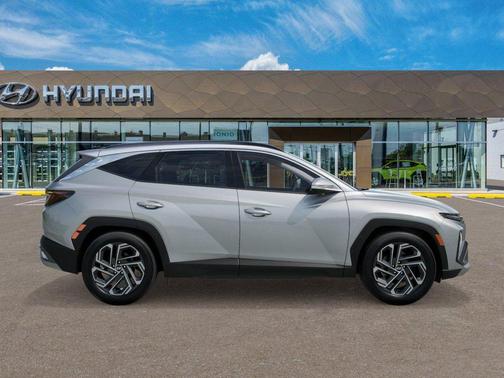 Shimmering Silver 2026 Hyundai TUCSON Hybrid Limited
