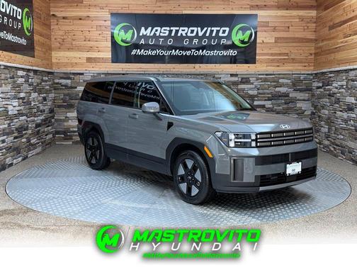 Hampton Gray 2026 Hyundai SANTA FE HEV SE