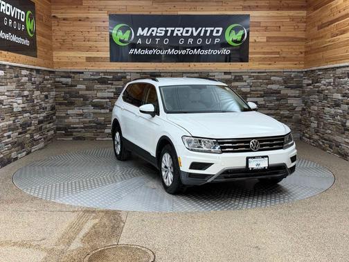 Pure White 2019 Volkswagen Tiguan 2.0T SE