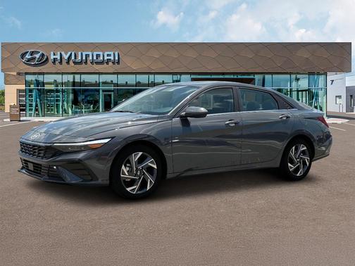 Gray 2024 Hyundai ELANTRA SEL