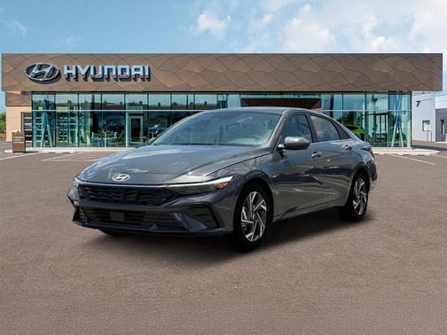 Gray 2024 Hyundai ELANTRA SEL