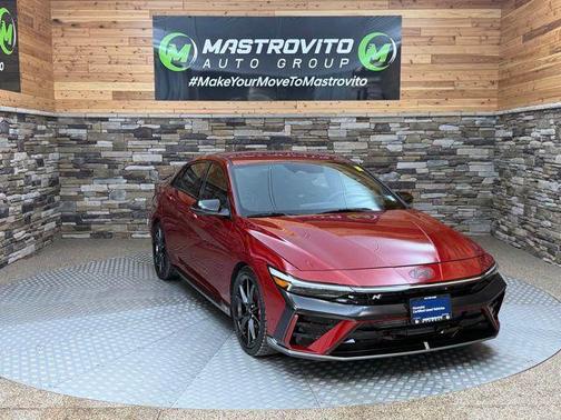 Red 2025 Hyundai ELANTRA N Base