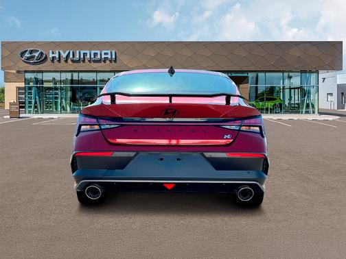 Red 2025 Hyundai ELANTRA N Base