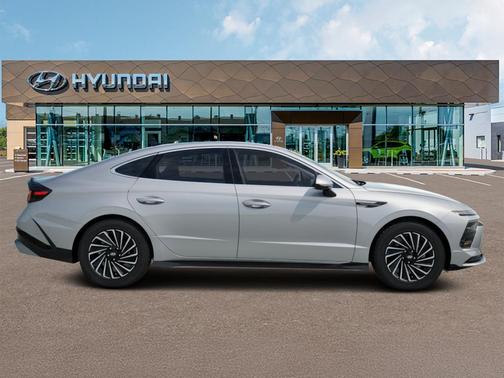 Silver 2026 Hyundai SONATA Hybrid Limited
