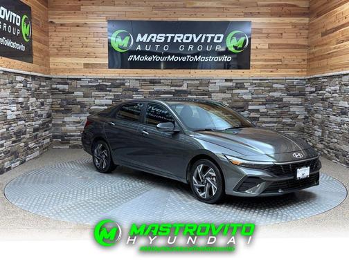 Amazon Gray 2025 Hyundai ELANTRA HEV SEL