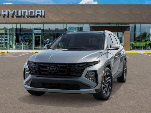 Shimmering Silver 2026 Hyundai TUCSON Hybrid Limited