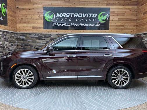 Burgundy 2020 Hyundai PALISADE Limited