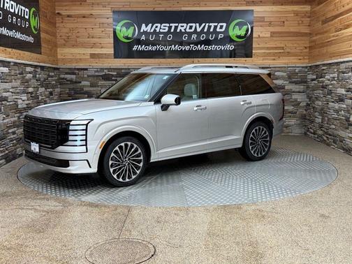 Silver Metallic 2026 Hyundai Palisade Hybrid Calligraphy