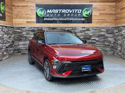 Red Metallic 2024 Hyundai KONA N Line
