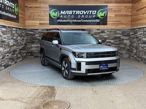 Shimmering Silver 2025 Hyundai SANTA FE Limited