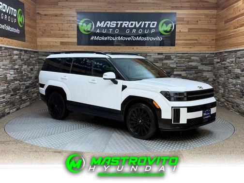 White 2024 Hyundai SANTA FE Calligraphy