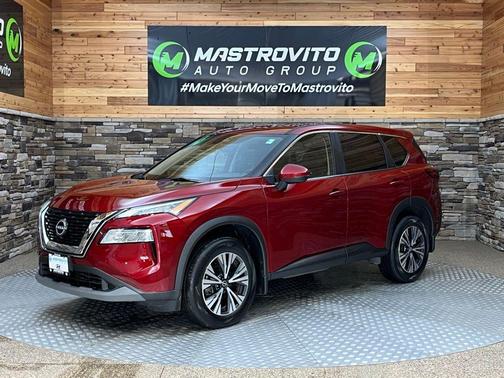 Scarlet Ember 2022 Nissan Rogue SV