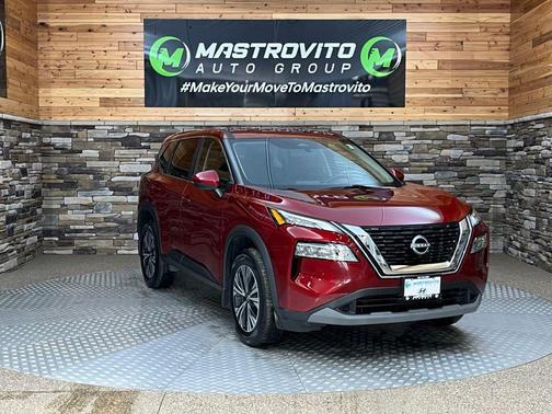 Scarlet Ember 2022 Nissan Rogue SV